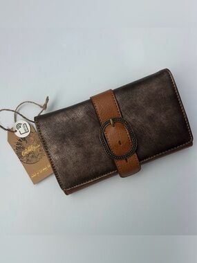 NWT Catchfly Buckle Flap Wallet